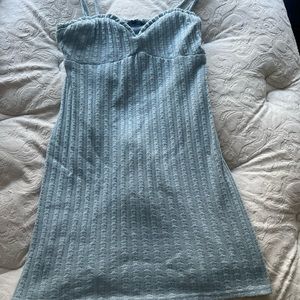 Kendall and Kylie mini blue dress